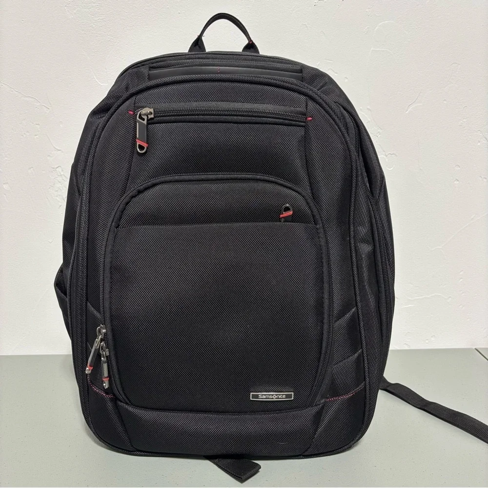 Samsonite Luggage Backpack Laptop TSA Friendly Carry On Black Tablet Pockets